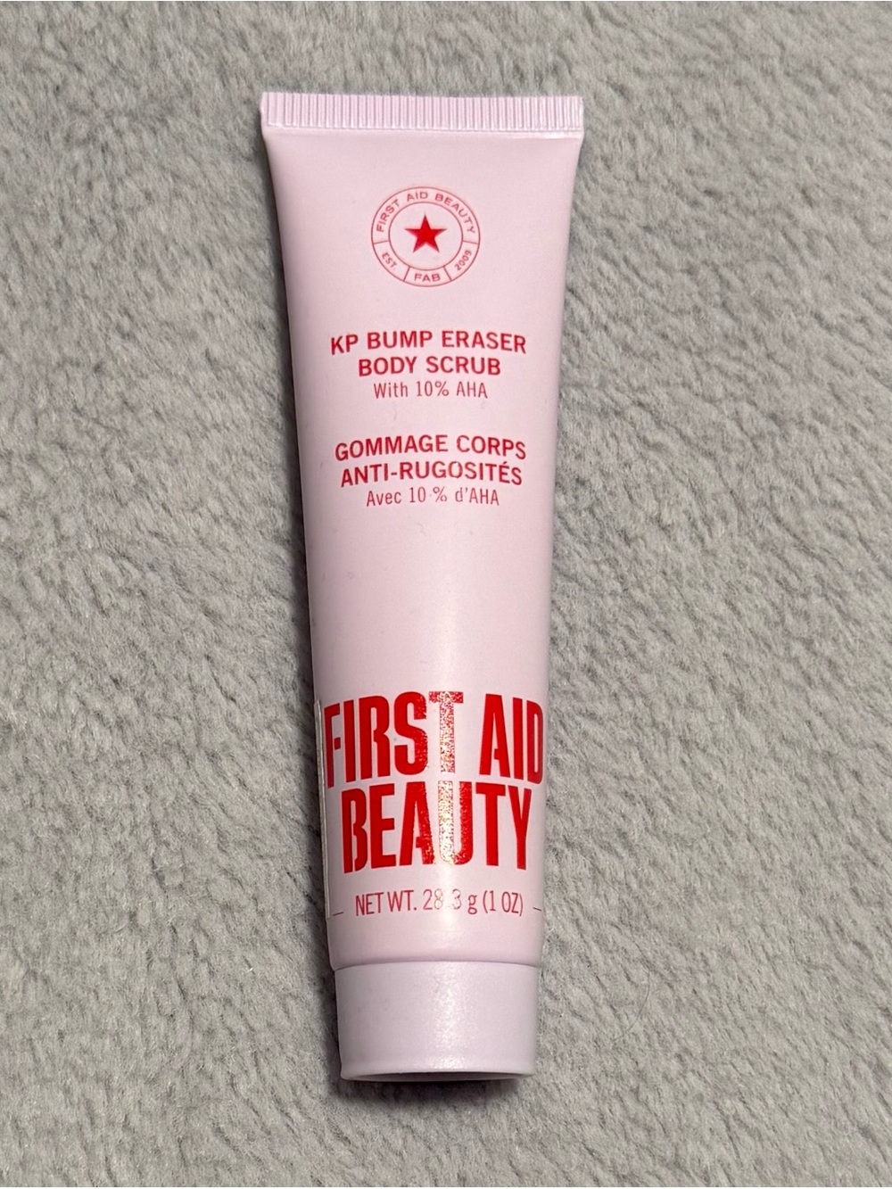 5/$25 🎆 NEW First Aid Beauty KP Bump Eraser Body Scrub with 10% AHA 1.0 oz